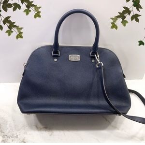 Michael Kors Saffiano Leather Satchel Crossbody